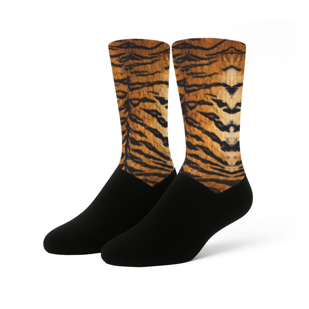 Tiger Print - Calcetines Premium
