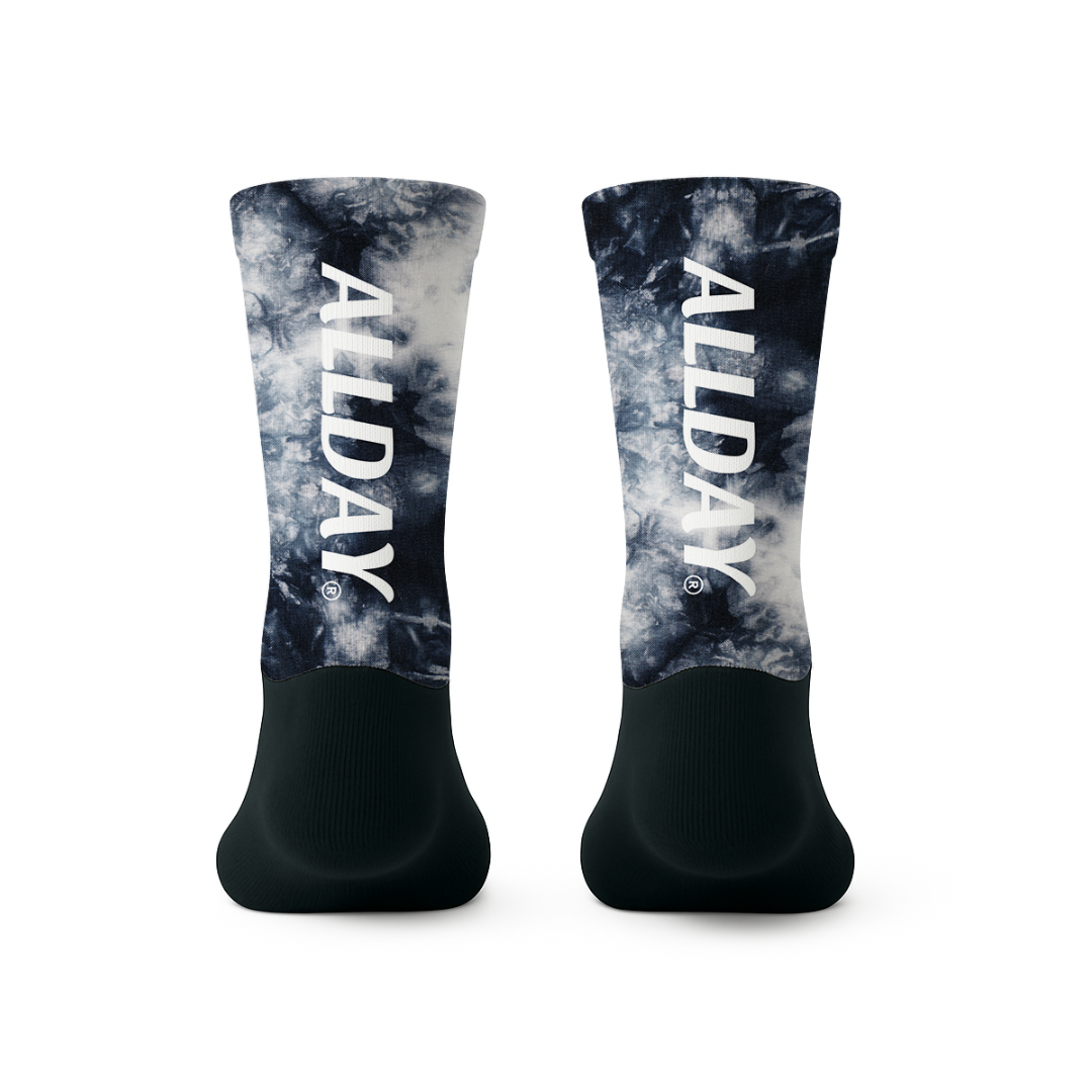 Tie Dye Ink - Calcetines Ciclismo