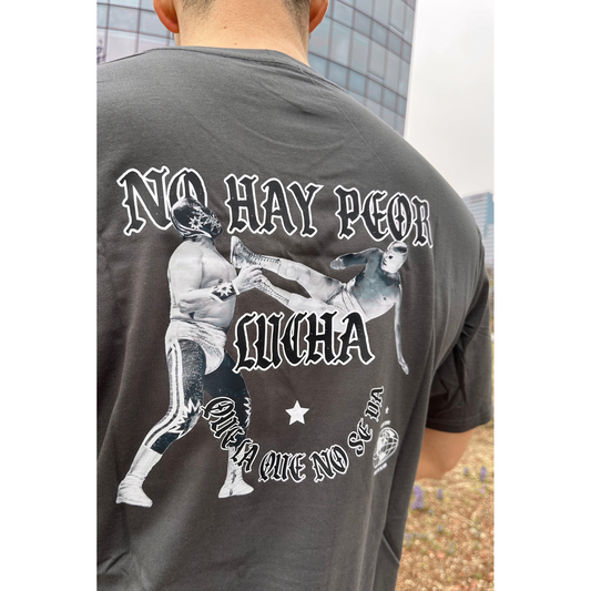Polera No hay peor Lucha - Manga Corta Slim Fit