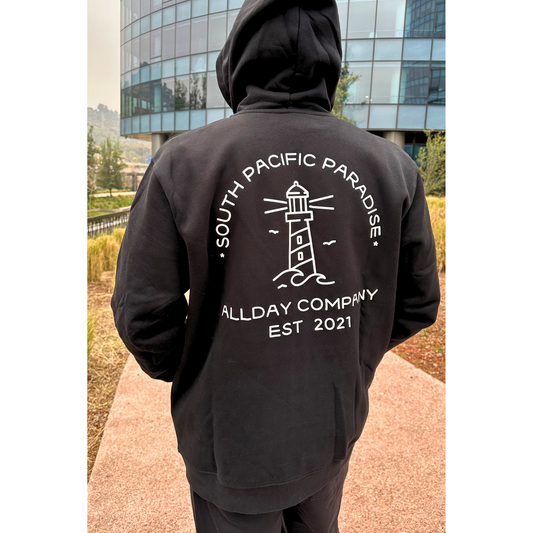 Poleron South Pacific Paradise - ZIPPER con Cierre