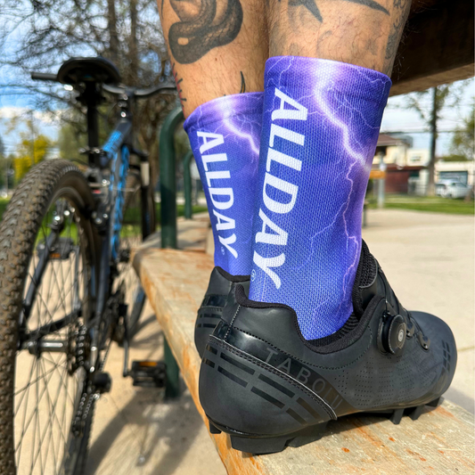 Electric Purple - Calcetines Ciclismo