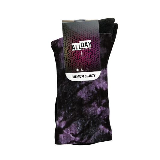 Tie Dye Purple - Calcetines Premium