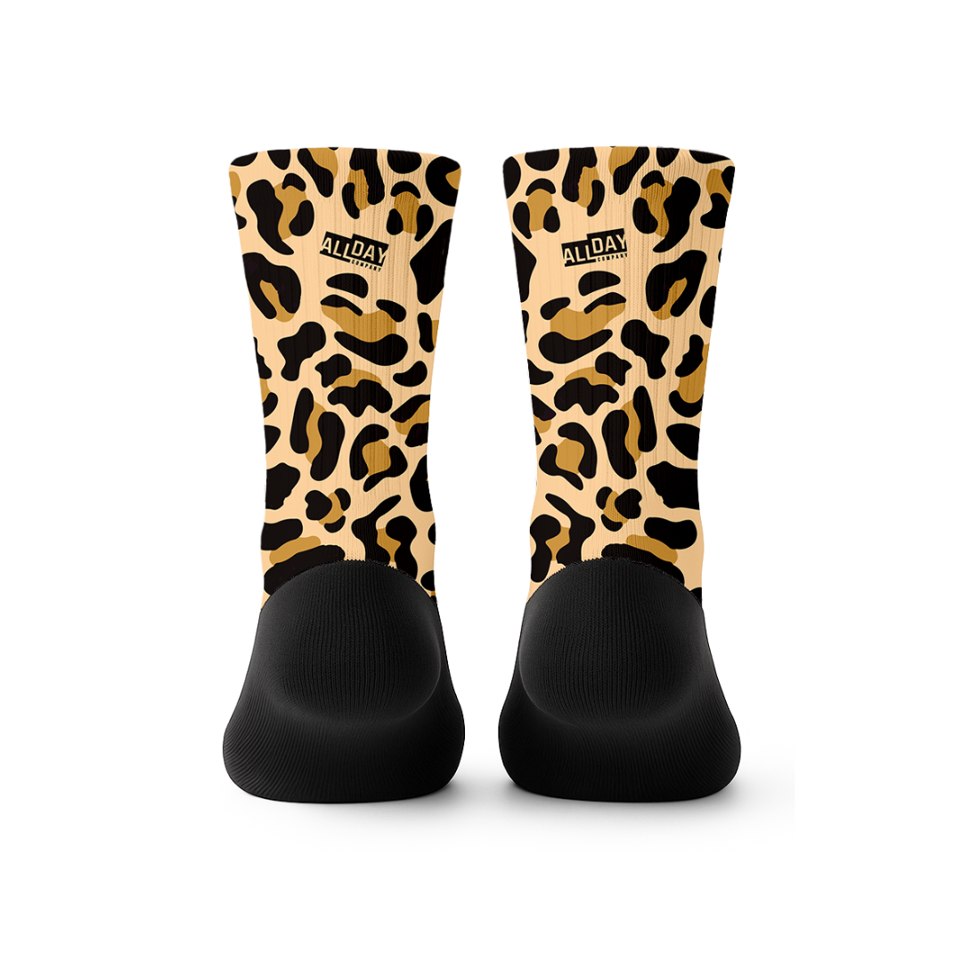 Leopard Print - Calcetines Premium