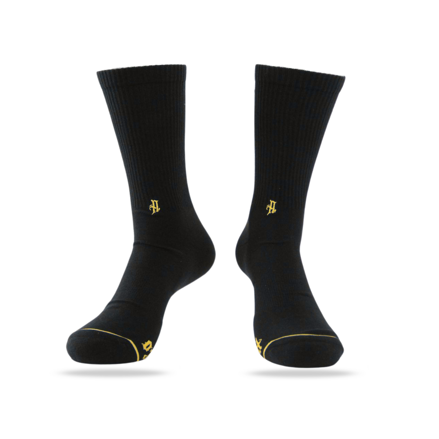 3 Pack Black - Calcetines Algodón