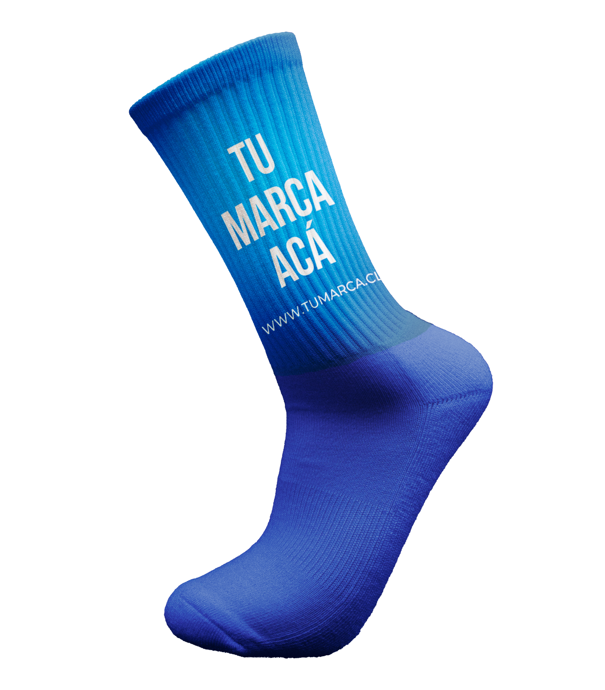 Calcetines personalizables Premium AZUL
