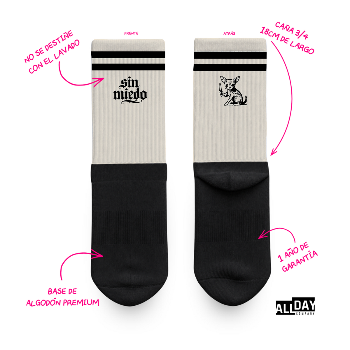 Sin Miedo - Calcetines Premium