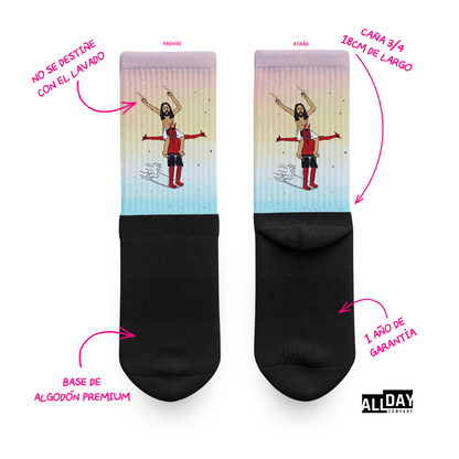 Jesus & Devil - Calcetines Premium
