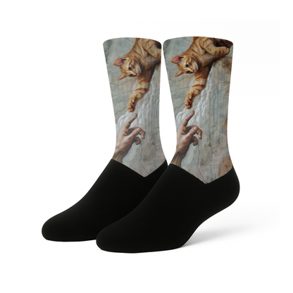 Creation of Cat - Calcetines Premium