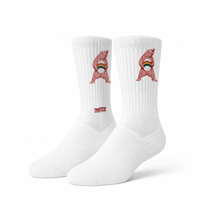 Rainbow Bear - Calcetines Premium