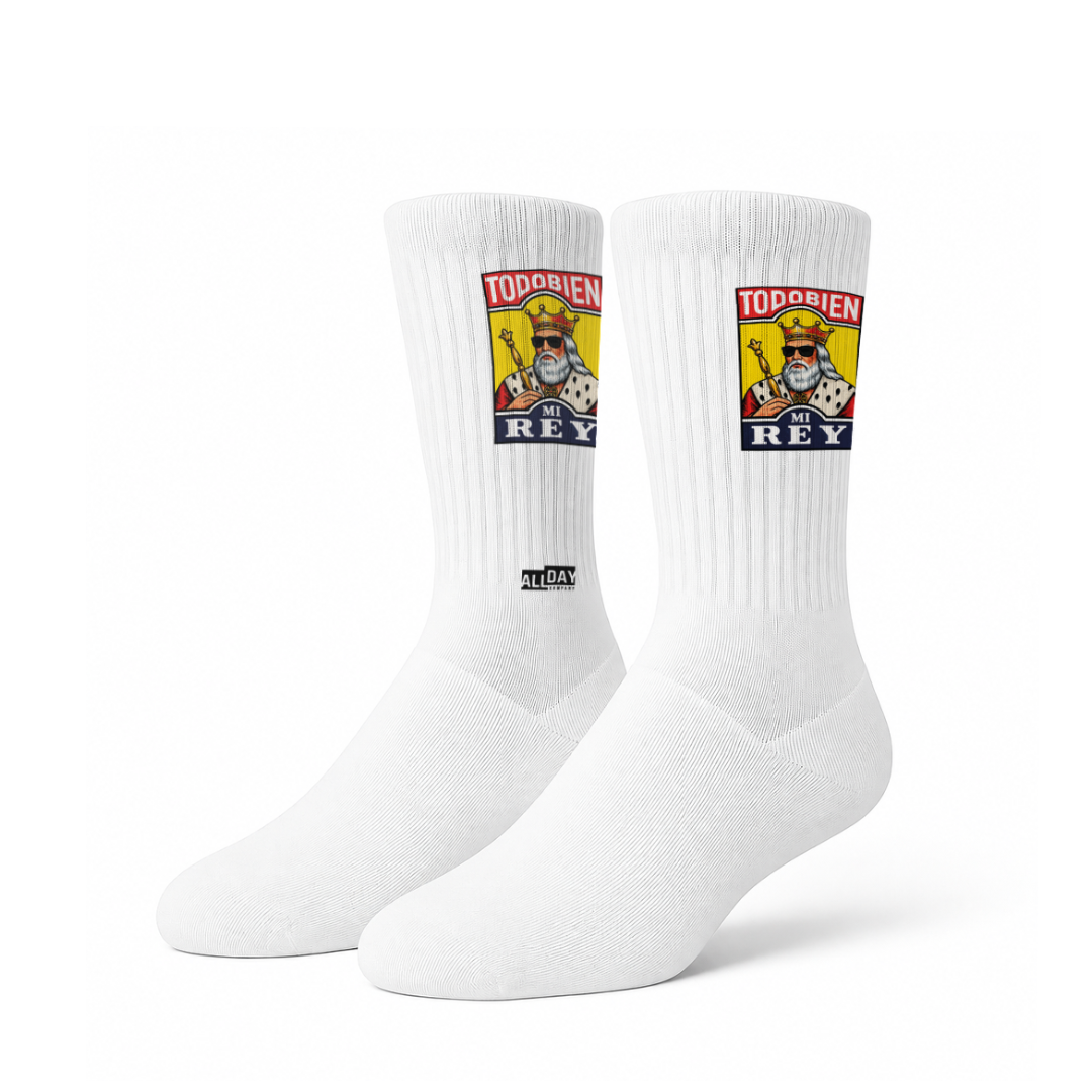 Todo Bien mi Rey - Calcetines Premium