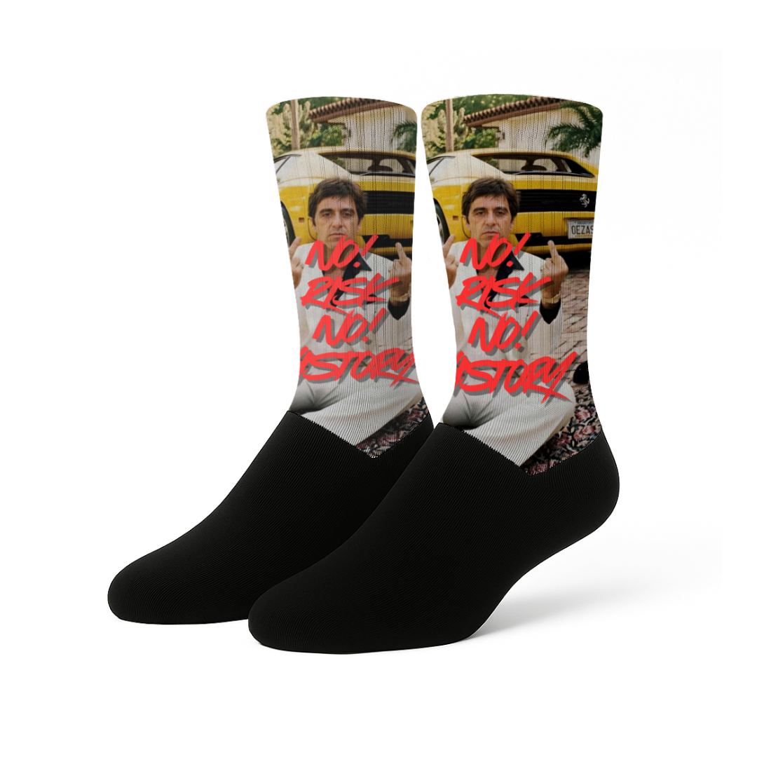 No Risk No Story – Scarface - Calcetines Premium