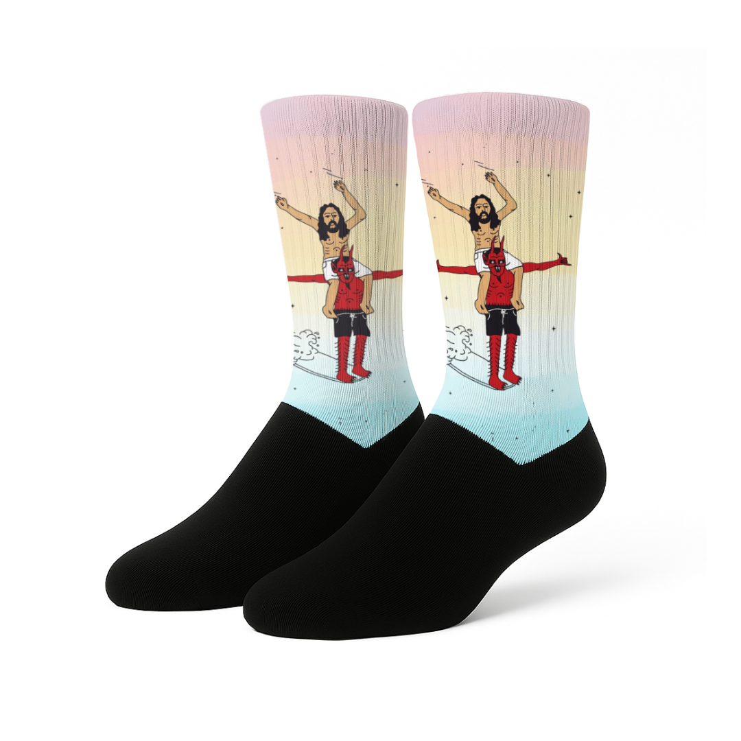 Jesus & Devil - Calcetines Premium