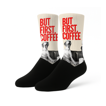 But First, Coffee - Calcetines Premium