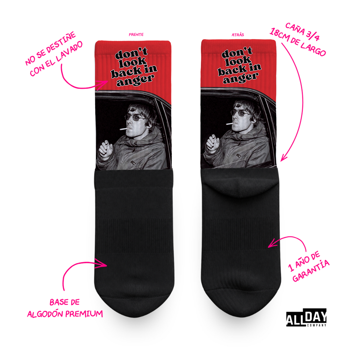 Don’t Look Back in Anger - Calcetines Premium