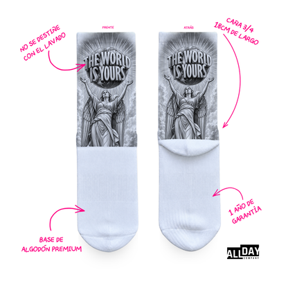The World is Yours - Calcetines Premium