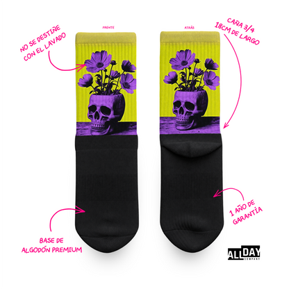 Dead Flowers - Calcetines Premium
