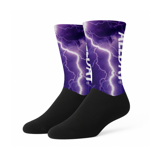 Electric Purple - Calcetines Ciclismo