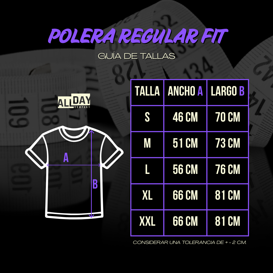 Polera Genco Corleone - Bordada Regular Fit