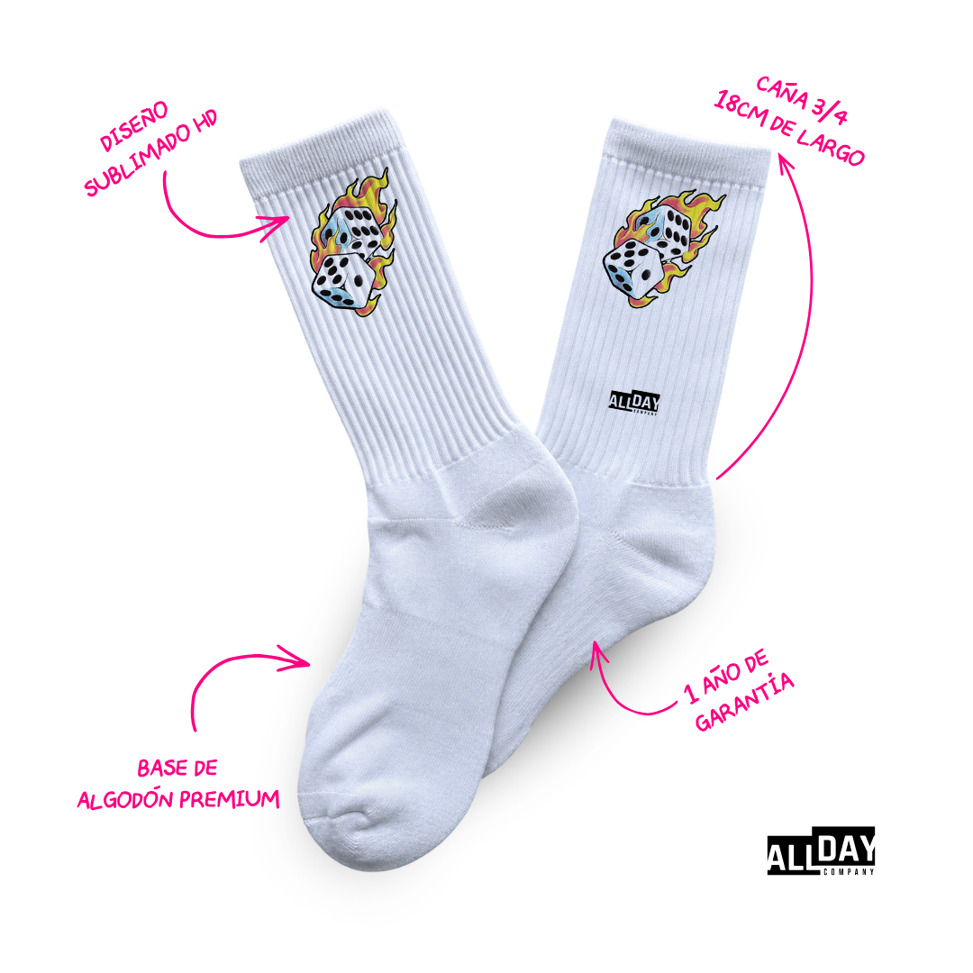 Hot Dice - Calcetines Premium