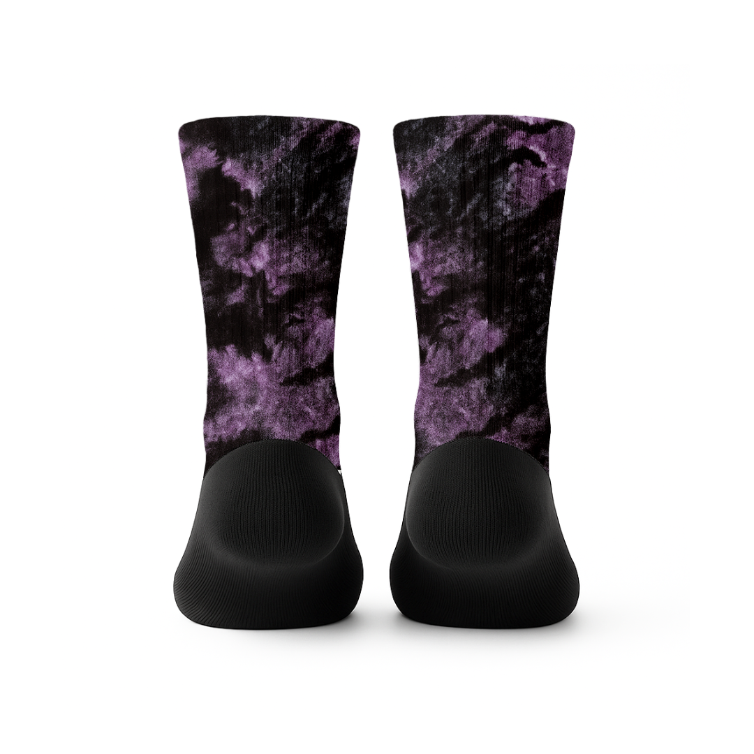 Tie Dye Purple - Calcetines Premium