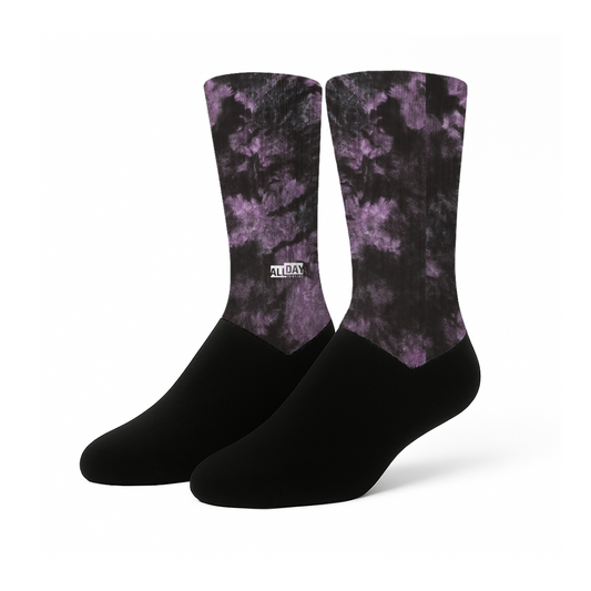 Tie Dye Purple - Calcetines Premium