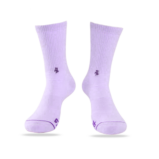 Purple - Calcetines Algodón