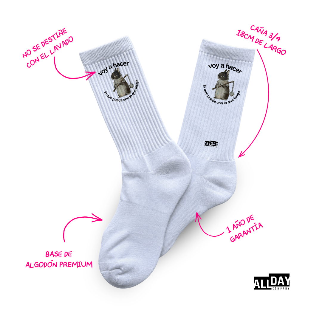 Voy Hacer lo que Pueda - Calcetines Premium
