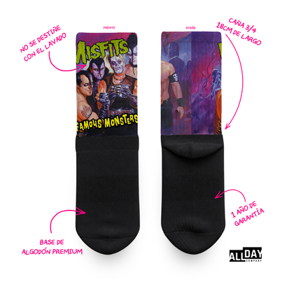 3 Pack Misfits - Calcetines Premium