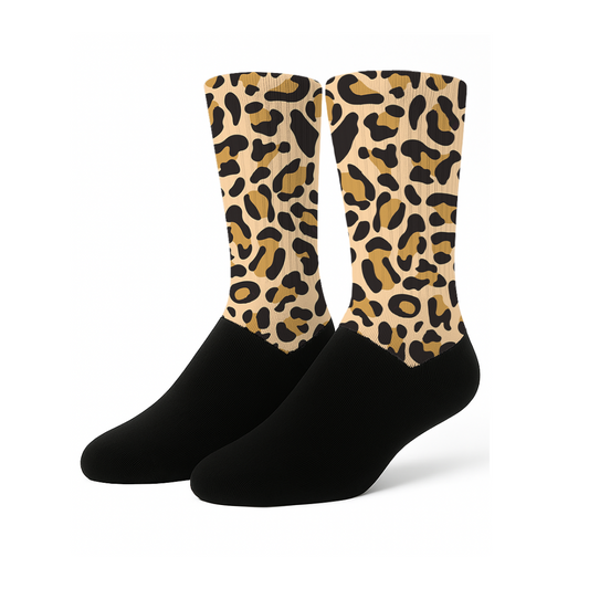 Leopard Print - Calcetines Premium