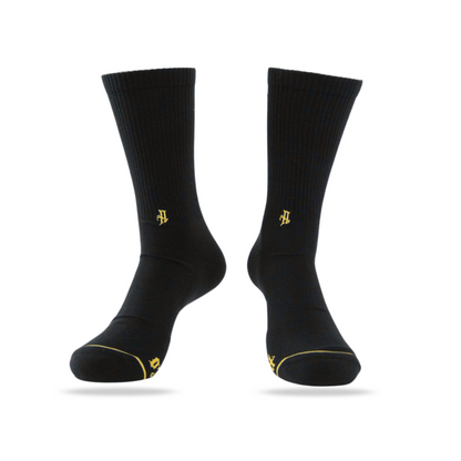 3 Pack Black - Calcetines Algodón