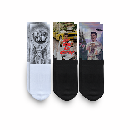 3 Pack Scarface - Calcetines Premium