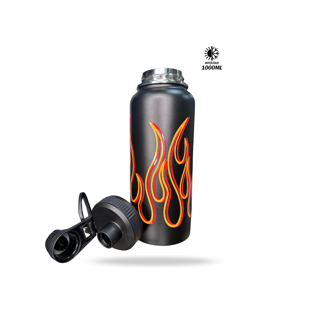Botella Acero 1L Allday Fire