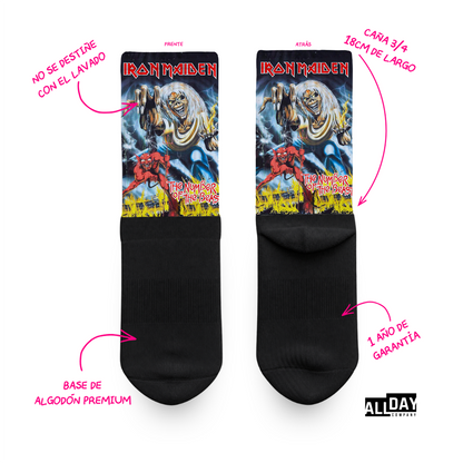 The Number of the Beast- Calcetines Premium