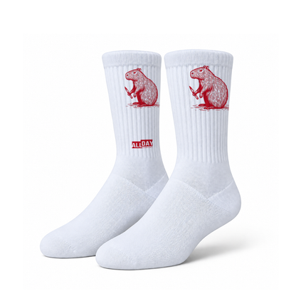 Capibara con Cuchillo - Calcetines Premium