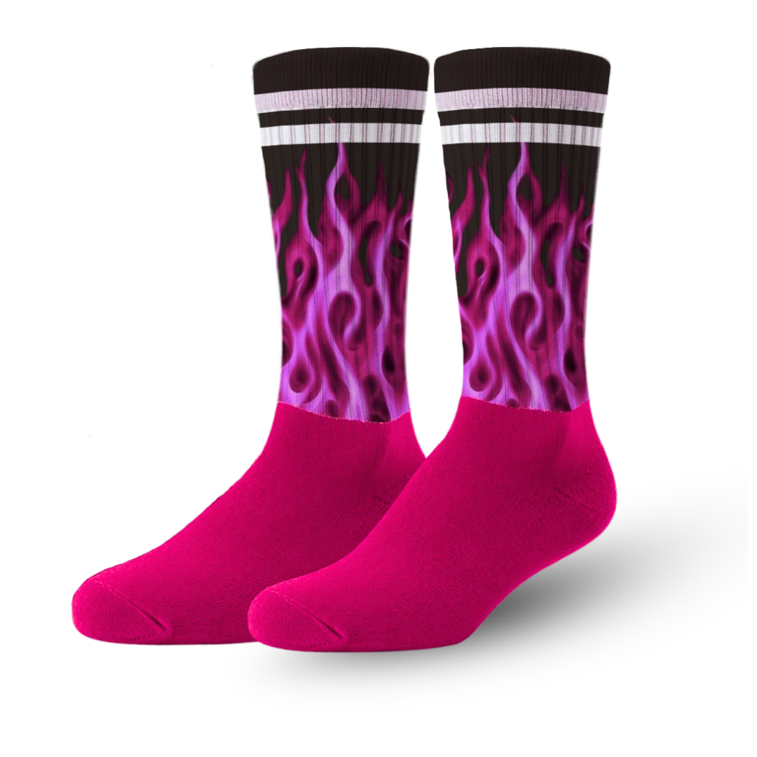Burn Baby Burn PINK - Calcetines Premium