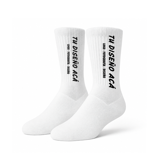 Personalizado Urbano BLANCOS - Calcetines Premium